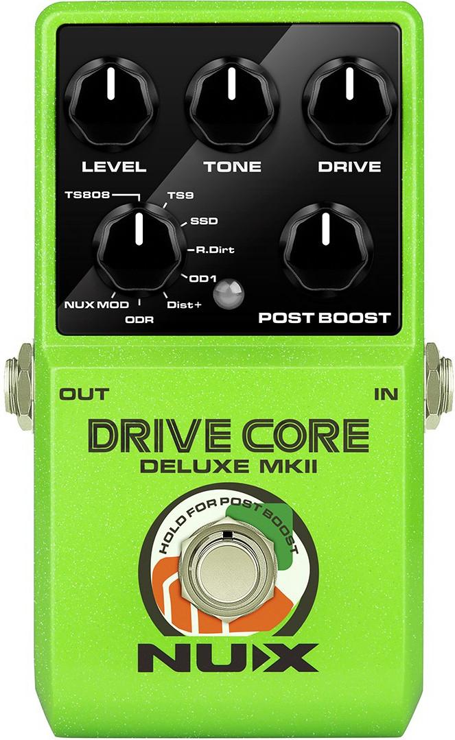NUX Drive Core Deluxe MKⅡ NUX Drive Core Deluxe MkII 9-In-1 Drive Pedal - Andertons Music Co